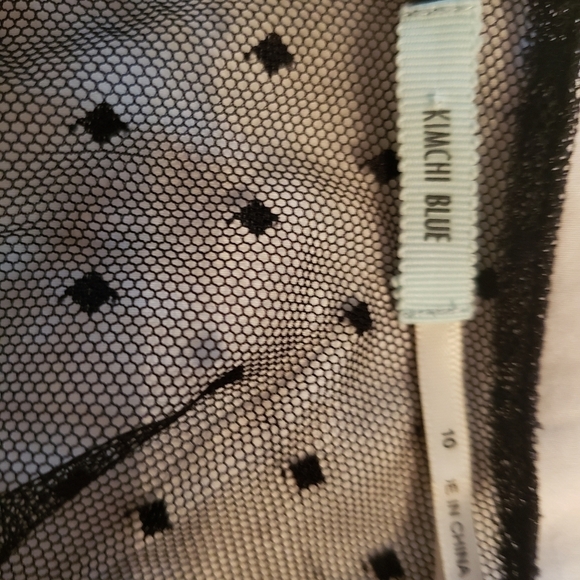 VINTAGE KIMCHI BLACK AND GOLD SIZE 10 DRESS - Picture 6 of 6